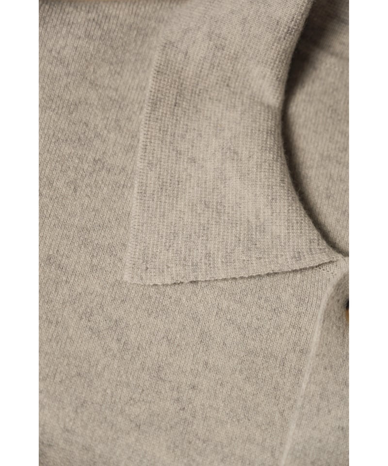 The CLASIK MILLED FINE WOOL SHIRT CARDIGAN | Mu