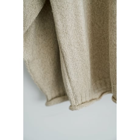 Olde H & Daughter SILK COTTON  BOAT NECK/HALF ZIP/CARDIGAN