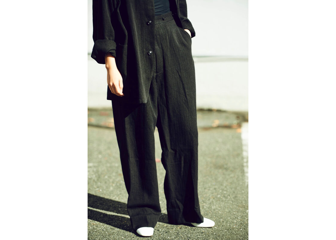 MAATEE&SONS Set Up Trouser 強撚バラシア - スラックス