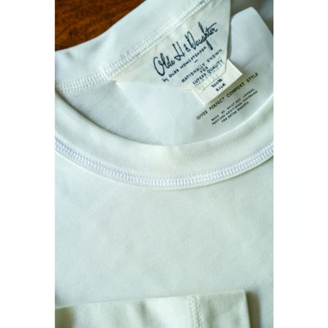 Olde H&Daughter "SILK TIGHT TENSION MIDDLE" PLAIN STITCH S/S