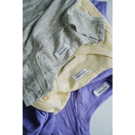 MAATEE&SONS TANKTOP LINEN天竺