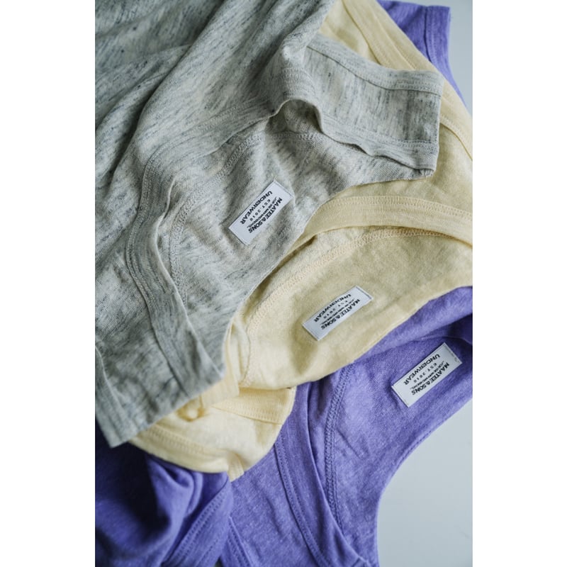 MAATEE&SONS TANKTOP LINEN天竺 | MusterWerk