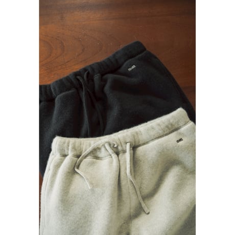 MAATEE&SONS Ex. CASHMERE PILE ROOMPANTS "m&m"⁣