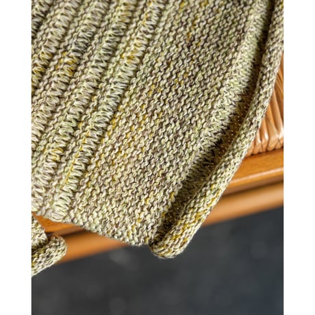 Olde H&Daughter COTTON WRAP STITCHES BOAT NECK P/O