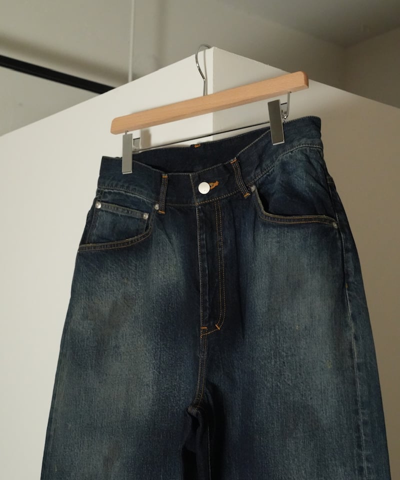 ANCELLM AGING TAPERED 5P DENIM PANTS | MusterWerk ANCELLM AGING TAPERED 5P DENIM PANTS | MusterWerk