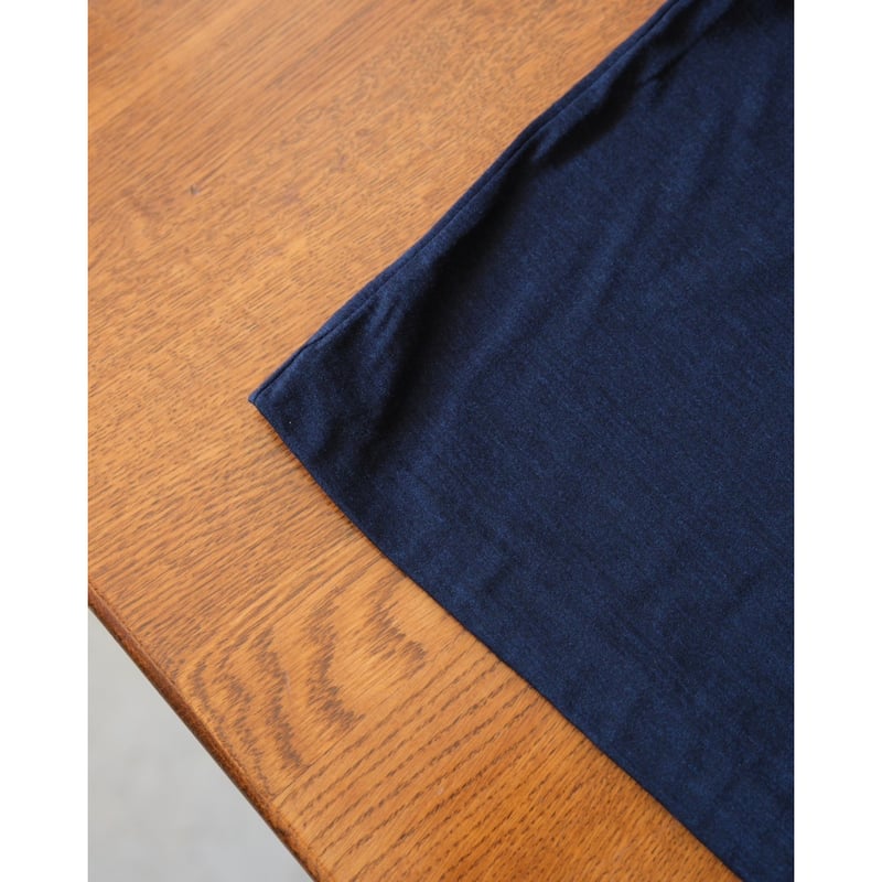 MAATEE&SONS WASHABLE SILK TEE L/S | MusterWerk