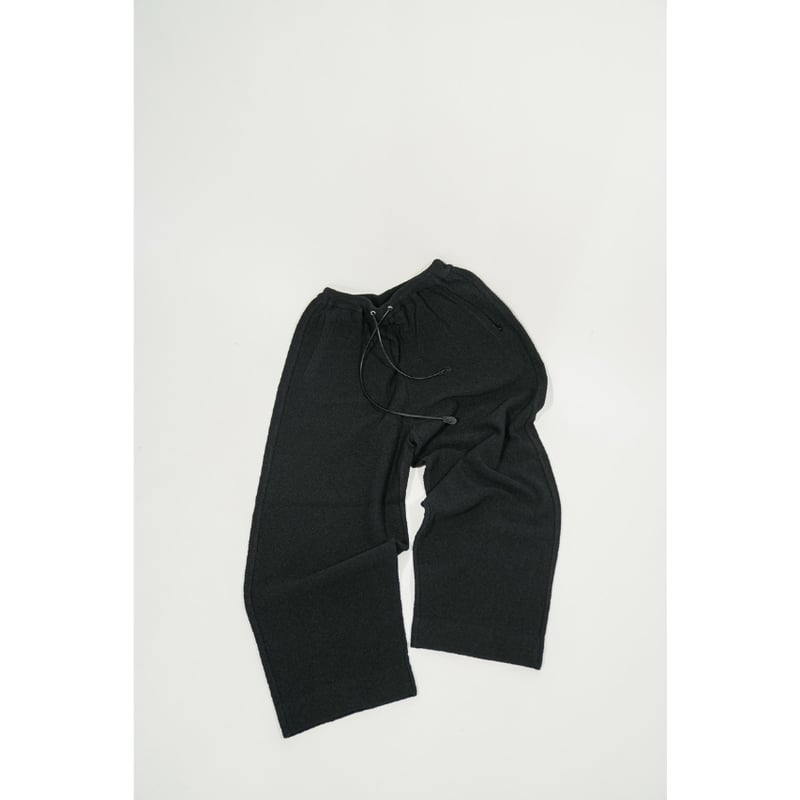 WALENODE Paper boucle Ankle pants | MusterWerk