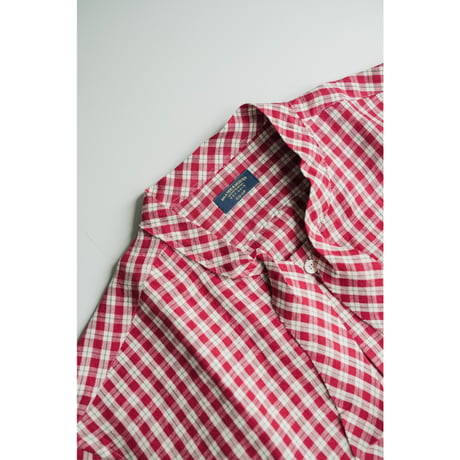 MAATEE&SONS Ex.  紐SHIRTS "LINEN/SILK CK"