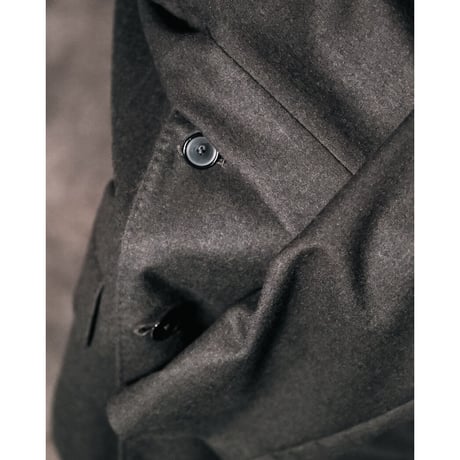 MAATEE&SONS GENTLEMAN FLANNEL EMERGENCY DOUBLE JACKET