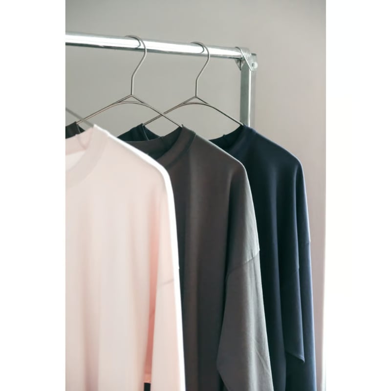 Olde H&Daughter Ex.SUVIN COTTON PLAIN STITCH L/