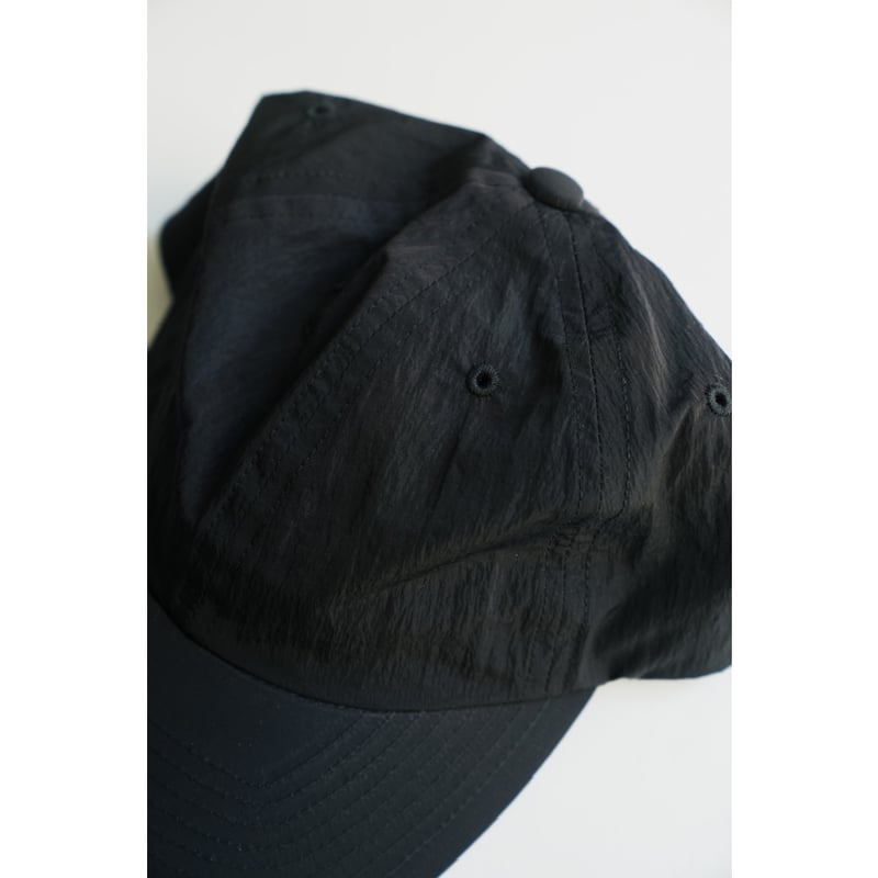帽子 WASHED SOFT NYLON WEATHER 6 PANELED CAP ULTERIOR Ex.WASHED SOFT NYLON WEATHER 6 PANELED