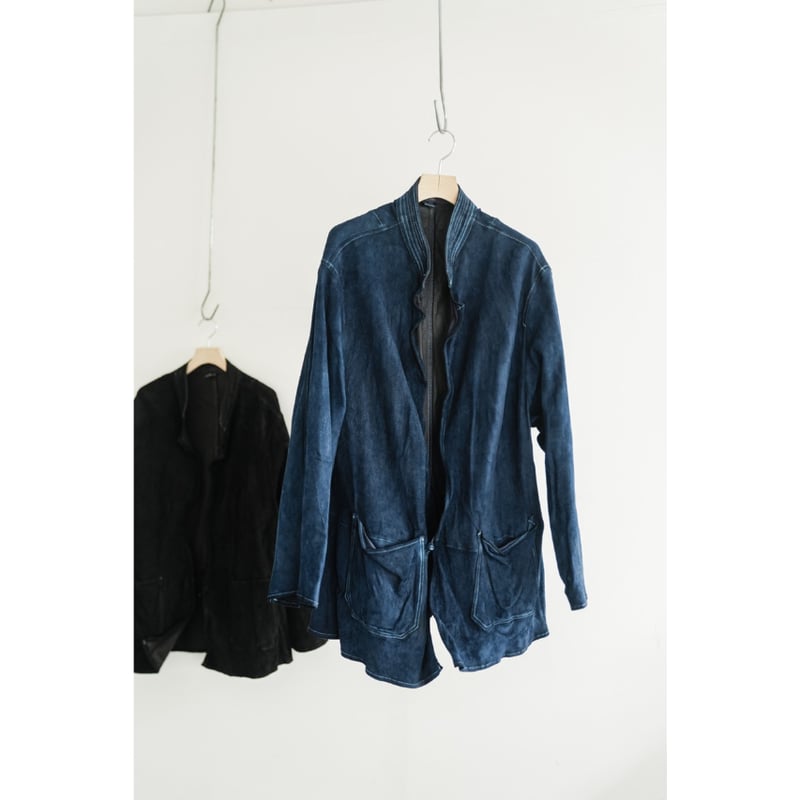 barbell object Ex. dyed leather jk | MusterWerk