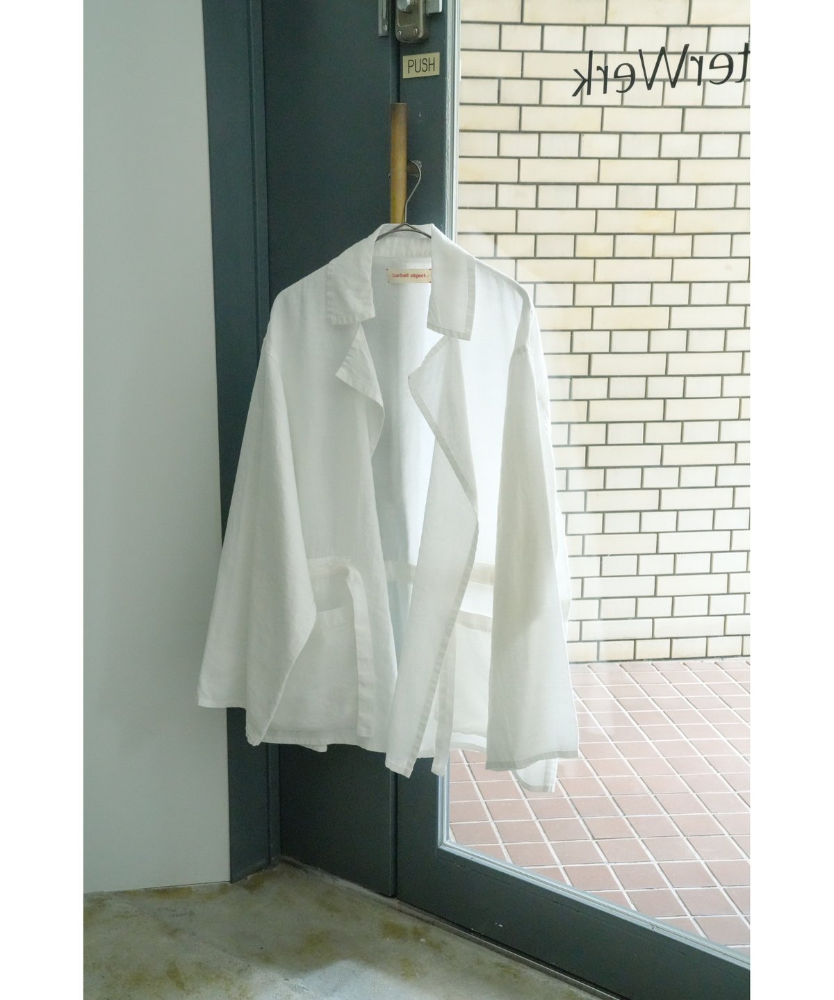 barbell object work robe サイズ1 barbell object work robe | MusterWerk