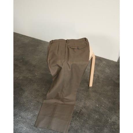 MAATEE&SONS FOREVER SLACKS TYPE2  "WOOL PINCHECK"