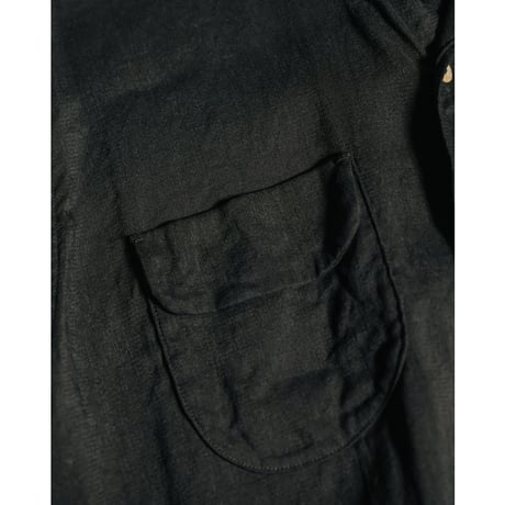 MAATEE&SONS "LINEN SILK二重織り" NOT A PLAIN SHIRTS
