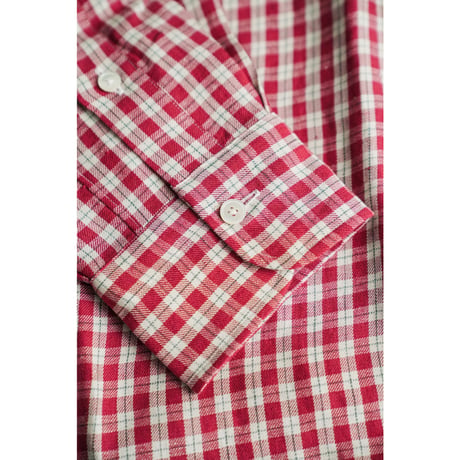 MAATEE&SONS Ex.  紐SHIRTS "LINEN/SILK CK"