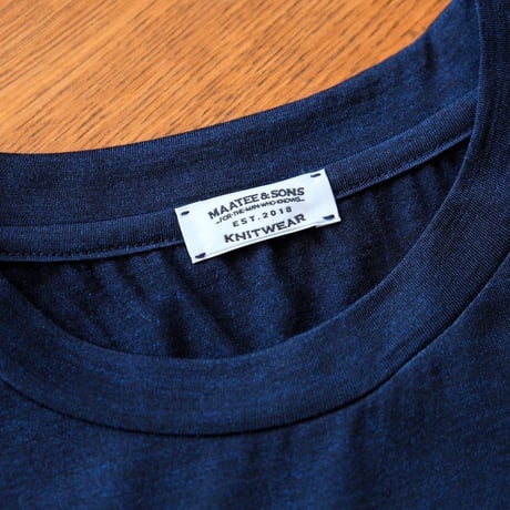 MAATEE&SONS WASHABLE SILK POCKET-TEE
