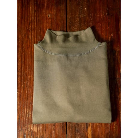 Olde Homesteader INTERLOCK MIL MOCK NECK LONG SLEEVE