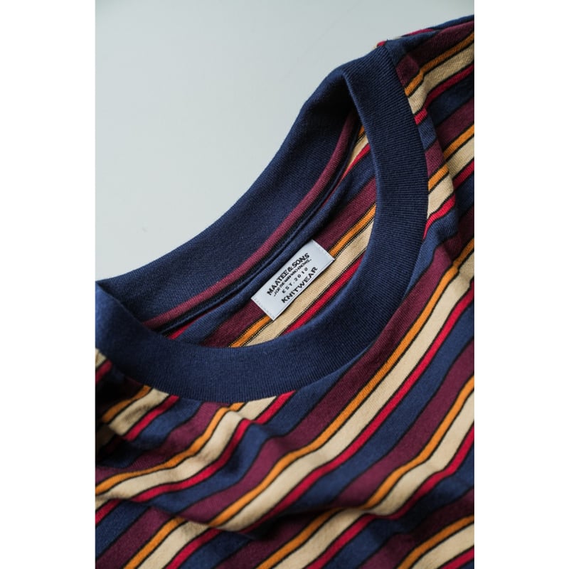 MAATEE&SONS L/S BORDER TEE | MusterWerk