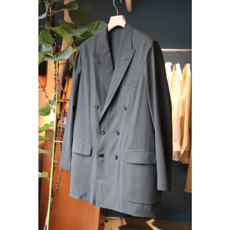 MAATEE&SONS Ex. 強撚 "H" WOOL DOUBLE TAILORED -前身無双-