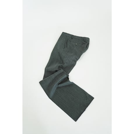 BIBOJA High Waisted Flare Trousers - No Pleat/Slanted Pockets