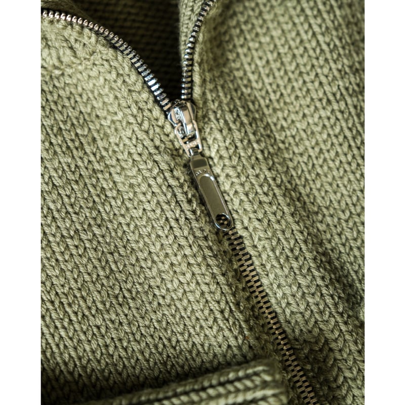 Olde H & Daughter Ex. WOOSTED WOOL DRIVERS KNIT