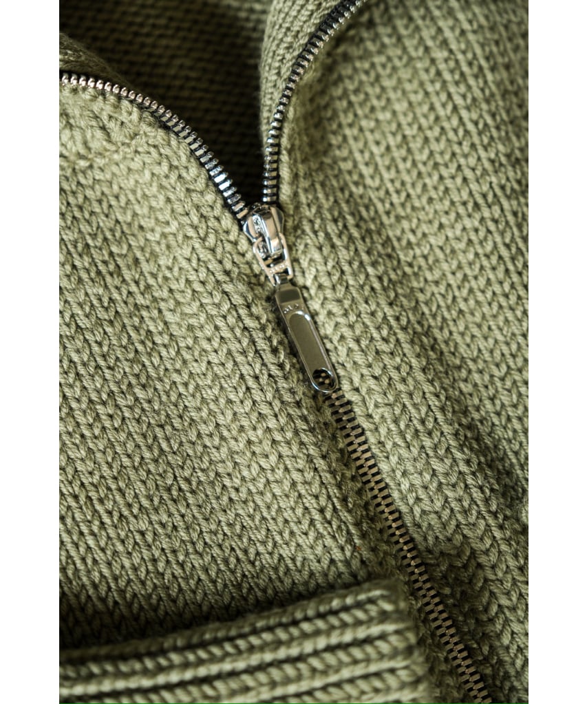 Olde H & Daughter Ex. WOOSTED WOOL DRIVERS KNIT