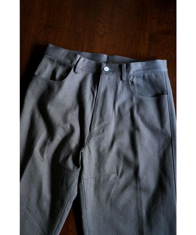 nonnotte 2DARTS 5POCKET TROUSERS WIDE STRAIGHT nonnotte 2DARTS 5POCKET TROUSERS WIDE STRAIGHT