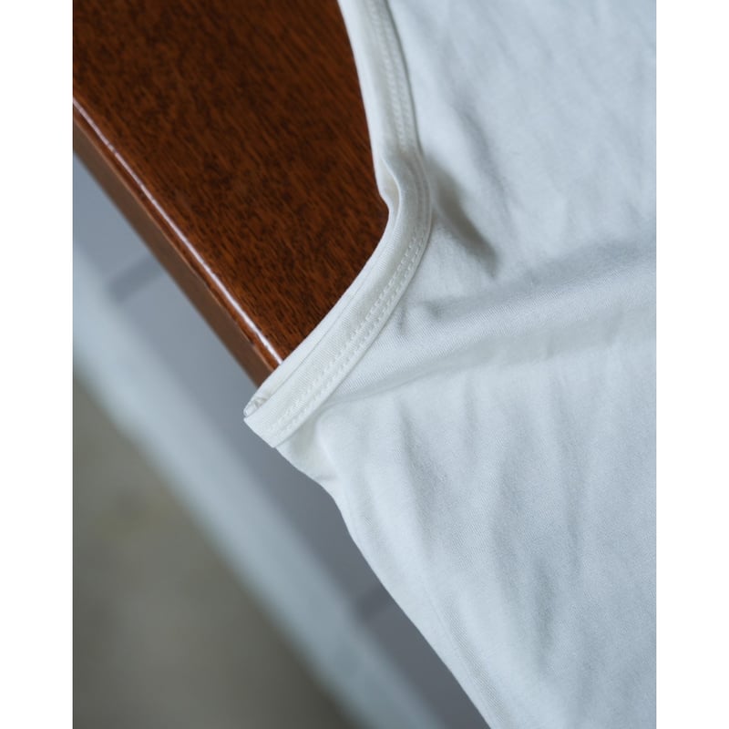 MAATEE&SONS Ex. WASHABLE SILK TENJIKU TANK TOP