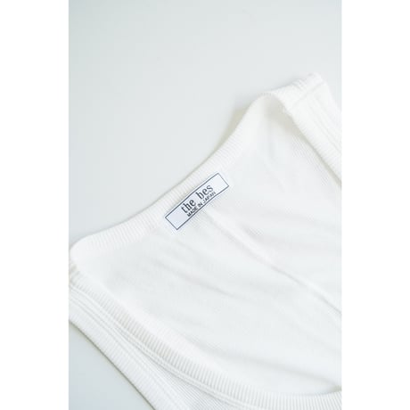 the bes TWISTED SUPIMA COTTON RIB TANK TOP 2-pack