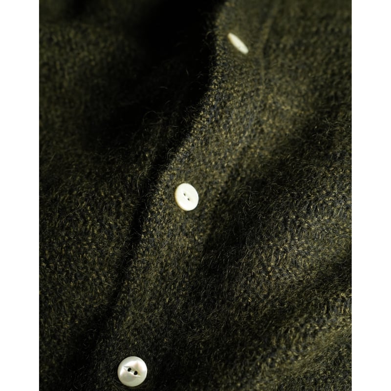 トップス Olde H&Daughter SILK MOHAIR WRAP SHIRTS Olde H & Daughter SILK MOHAIR WRAP STITCHES SHI