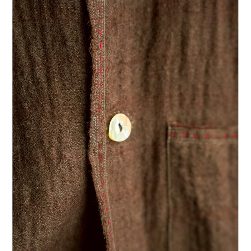 MAATEE&SONS GUPTA WOOL W FACE COVERALL | Muste