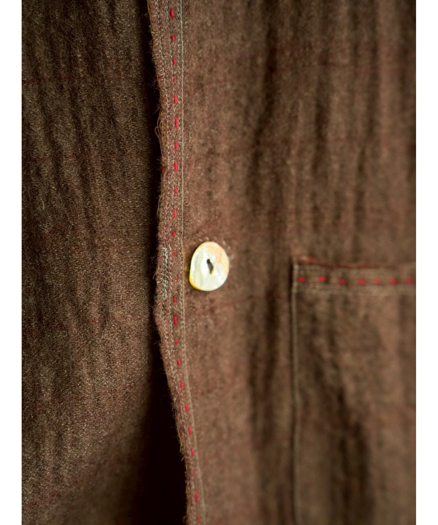 MAATEE&SONS GUPTA WOOL W FACE COVERALL | Muste