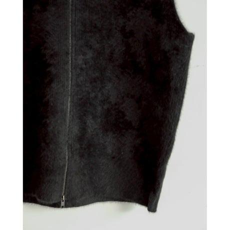 RAINMAKER FOX CASHMERE  ZIP-UP VEST