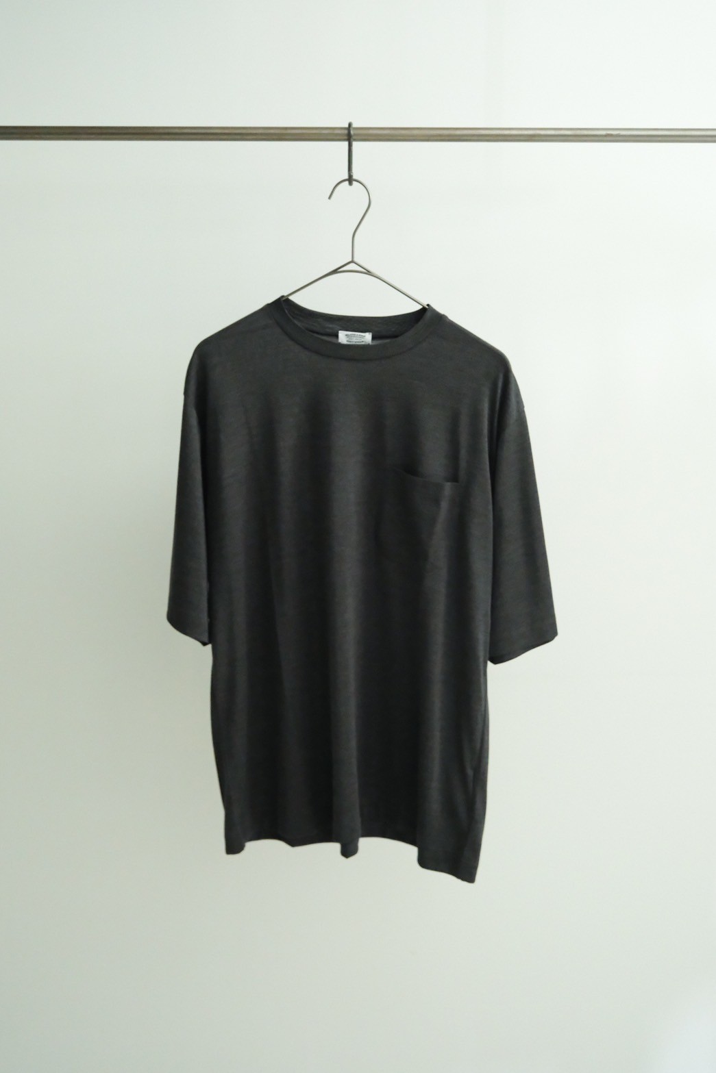 MAATEE & SONS silk V neck Tee 柿の葉別注 maatee&sons 柿の葉別注Silk V Neck Tee