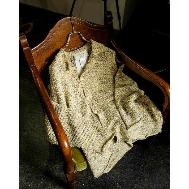 Olde H&Daughter COTTON WRAP STITCHES CARDIGAN |