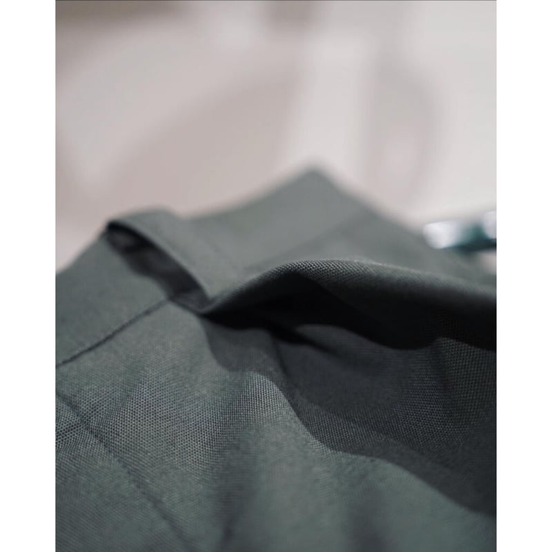 RAKINES ラキネス 22AW ポストワークツイルオーバーラップパンツ RAKINES ラキネス 22AW ポストワークツイルオーバーラップパンツ