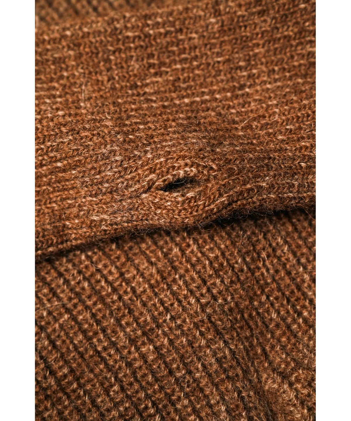 MAATEE&SONS RBALPACA-CASHMERE/MINK 畦ひょっとこZIP SW