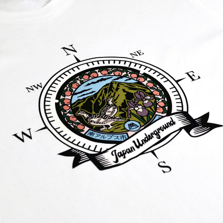 南アルプス市 マンホールTシャツ
