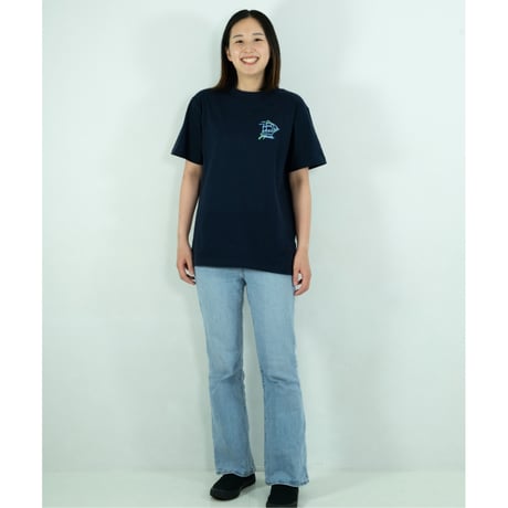 横浜市 マンホールTシャツ（ブルーライト）
