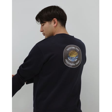 【数量限定】バックプリント 館山市 マンホールトレーナー（Sweatshirt）