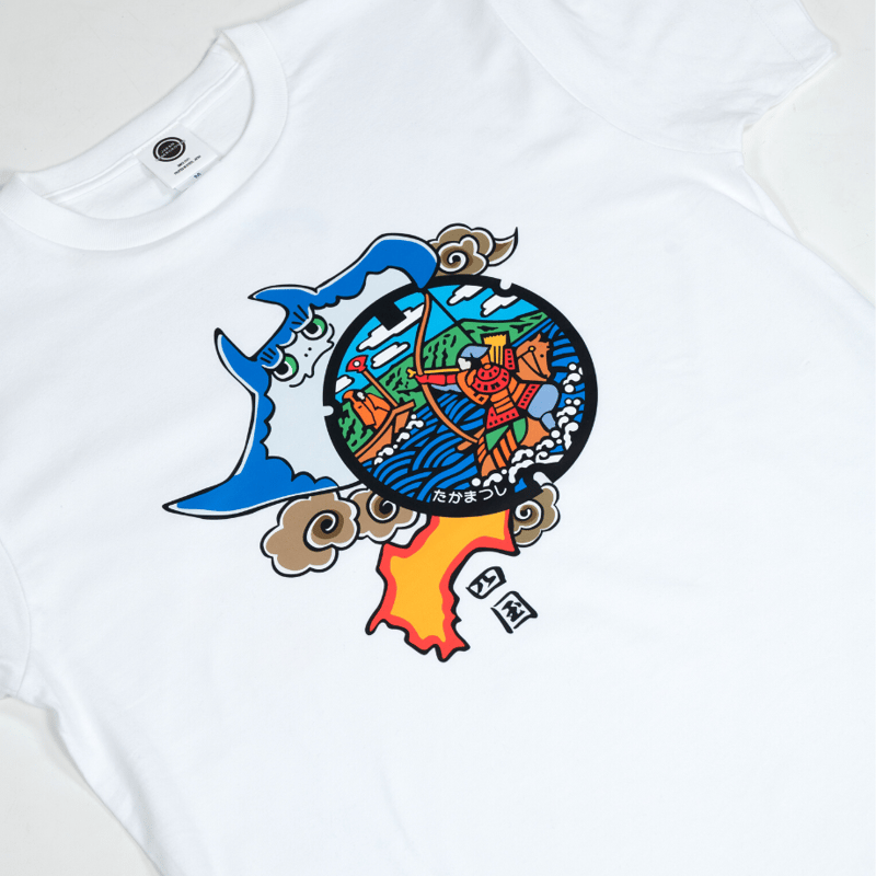 高松市 マンホールTシャツ | JAPAN UNDERGROUND