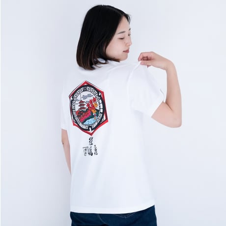 斑鳩町 マンホールTシャツ（三重塔）
