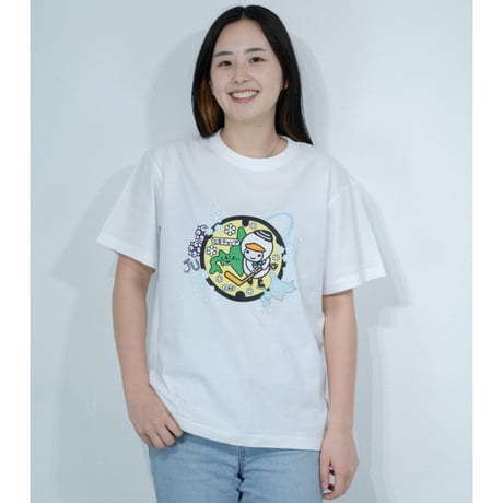 苫小牧市 マンホールTシャツ（とまチョップ）