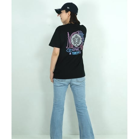 東京都 マンホールTシャツ（ネオン）
