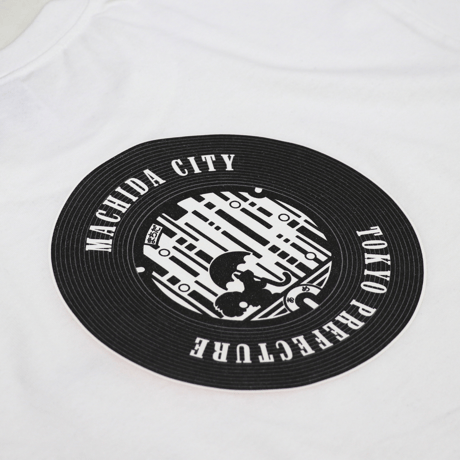 バックプリント 町田市 マンホールTシャツ