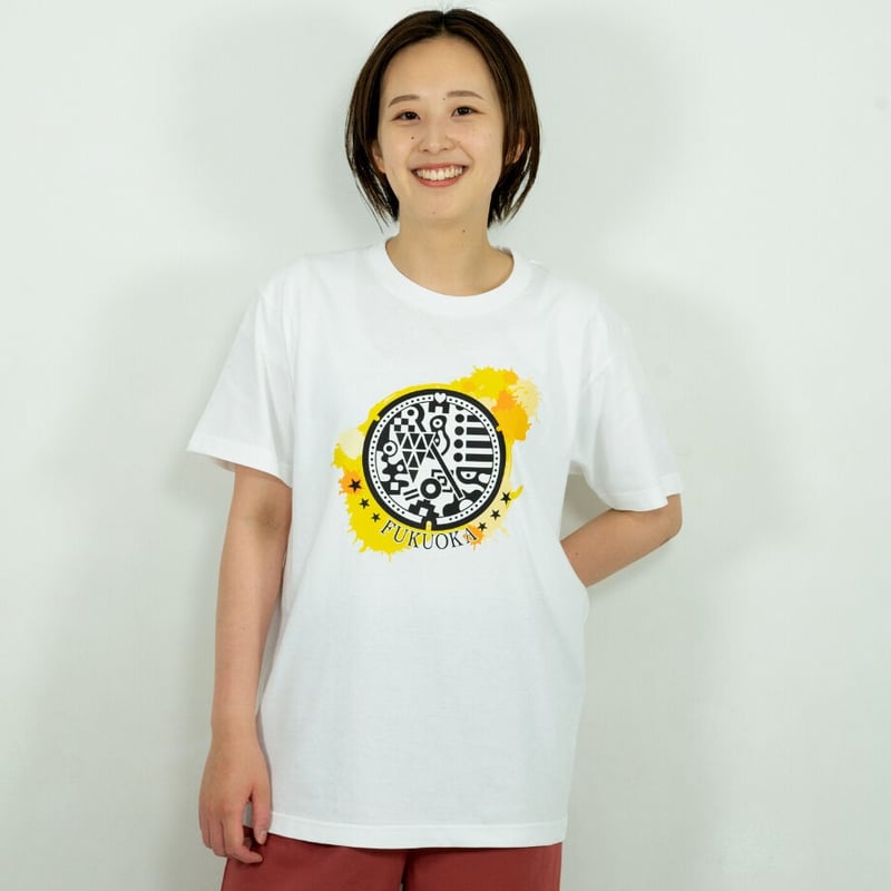 福岡市 マンホールTシャツ | JAPAN UNDERGROUND 福岡市 マンホールTシャツ | JAPAN UNDERGROUND