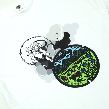 阿蘇市 マンホールTシャツ