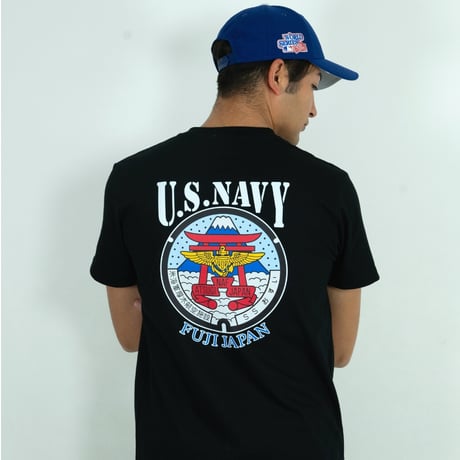 海上自衛隊×アメリカ海軍『厚木基地』マンホールTシャツ