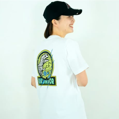 勝山市 マンホールTシャツ（フクイラプトル）